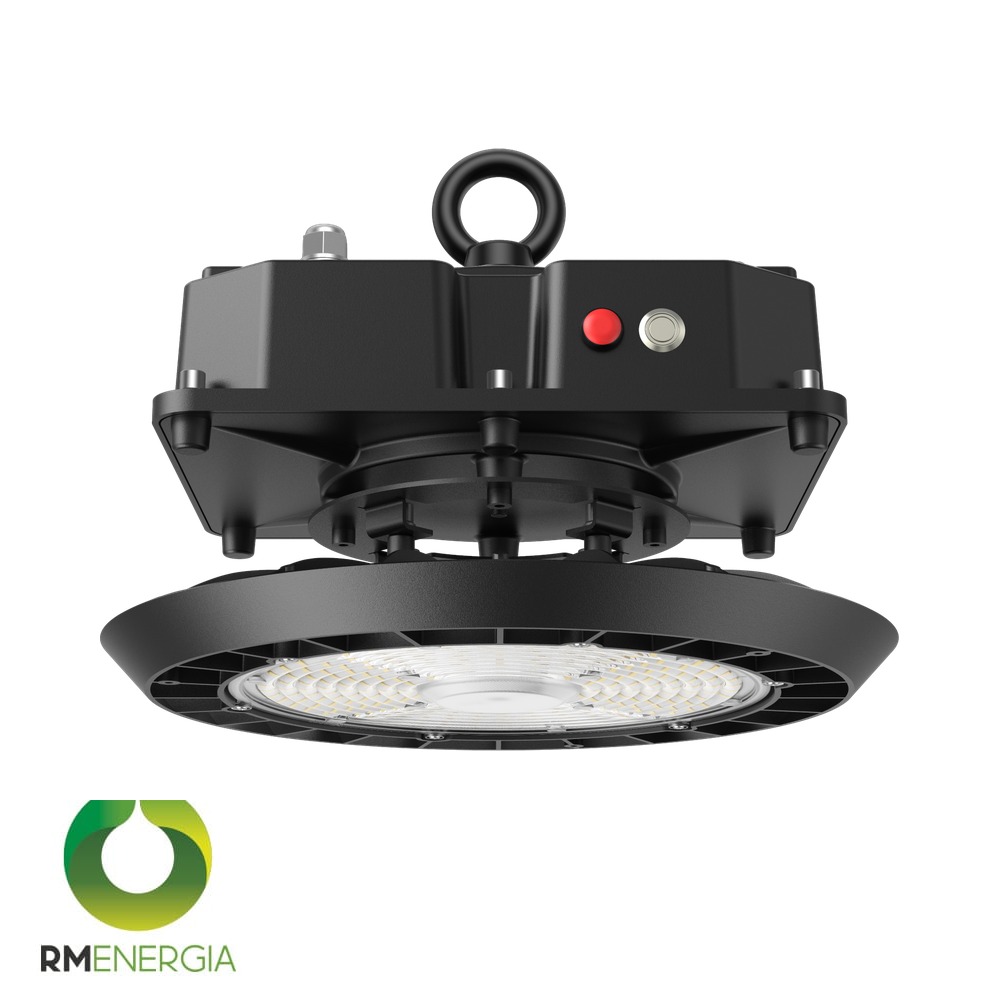 Campana LED UFO IV con kit de emergencia Campana LED UFO IV con kit de emergencia — RM Energía Inteligente