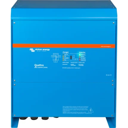 Inversor cargador Victron Quattro 48/15000/200-100 de 230 V con dos entradas de alterna