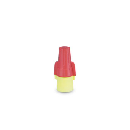 Conector Cónico Doble Aislación Rojo-Amarillo 8-22 AWG - Bolsa 25 Unidades — RM Energía Inteligente