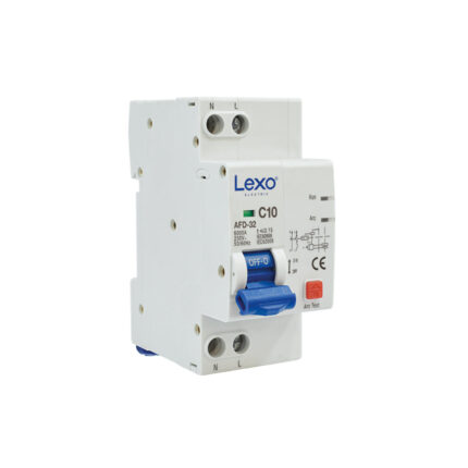 Detector de Falla de Arco AFDD 2P 10A Curva C — RM Energía Inteligente