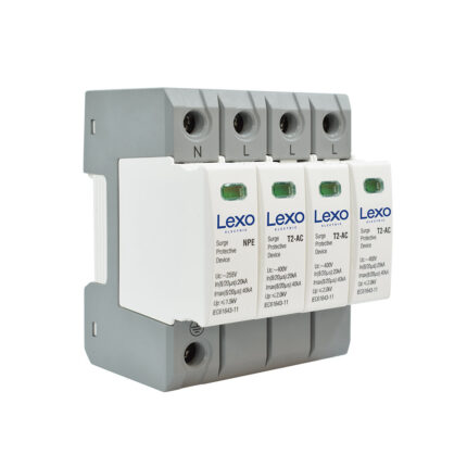 Supresor de Transientes 3P+N Tipo 2 40kA 2 kV — RM Energía Inteligente