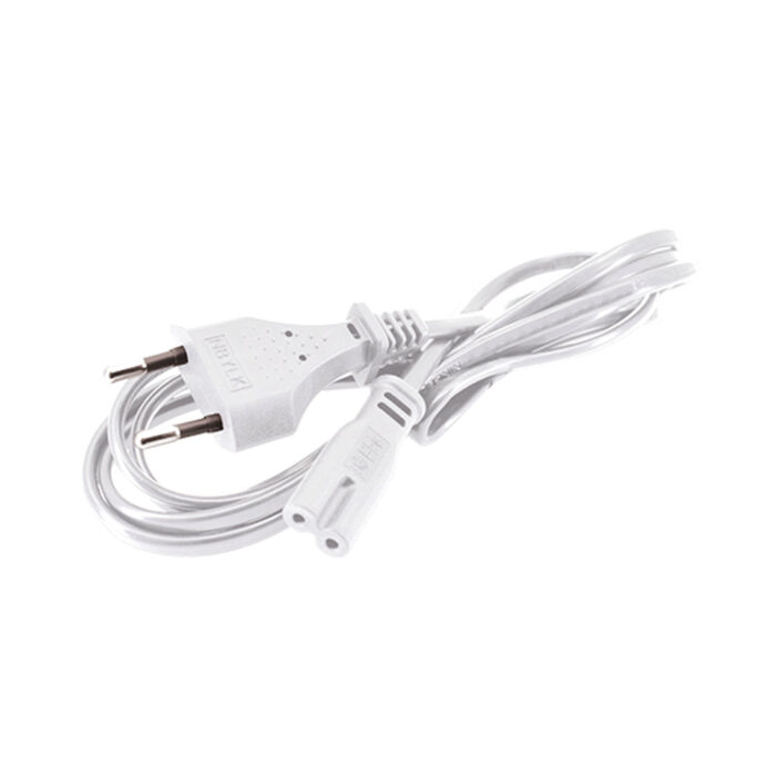 Cable de Poder Tipo 8 Blanco