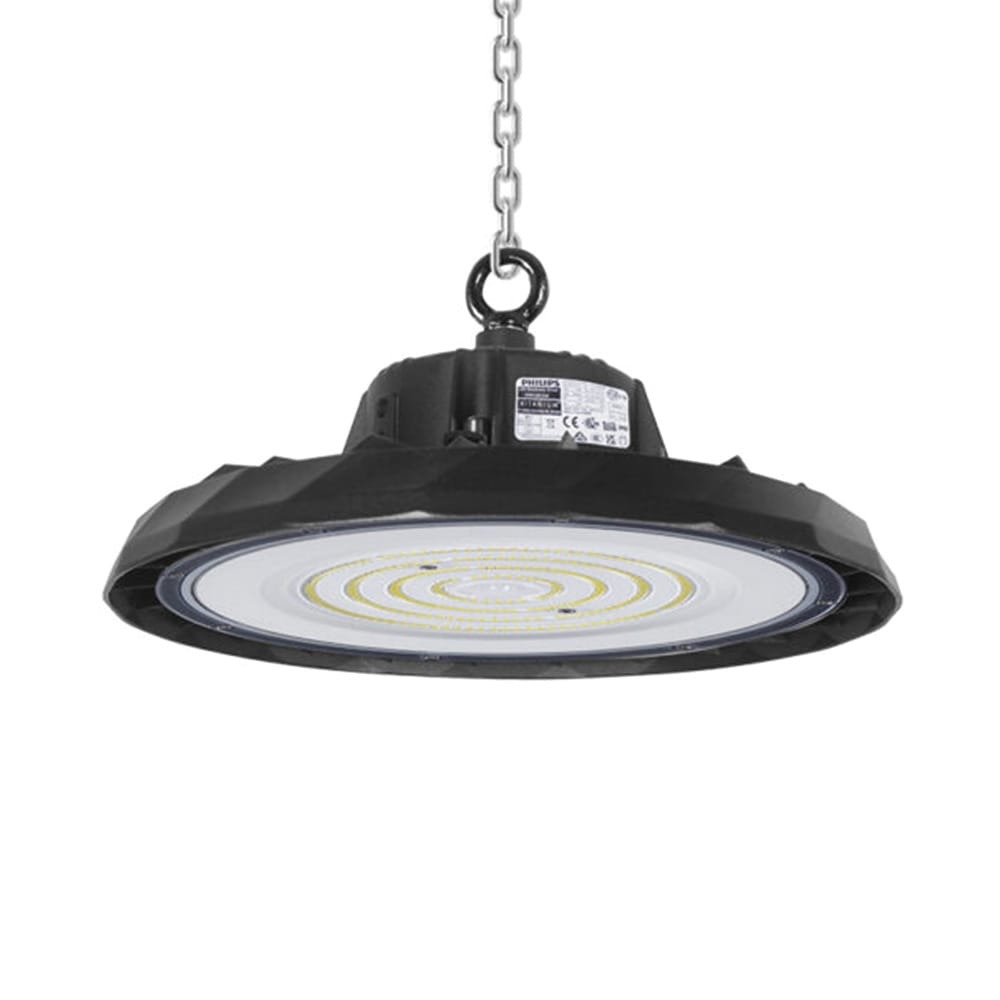Campana LED UFO Industrial AX 120W CCT IP65 180 lm/W Driver Philips Campana LED UFO Industrial AX 120W CCT IP65 180 lm/W Driver Philips — RM Energía Inteligente