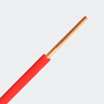 Alambre NYA 1,5 mm² rojo H07V-U — RM Energía Inteligente