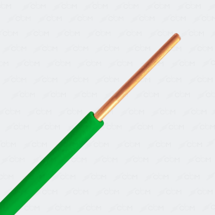 Alambre NYA 2,5 mm² verde H07V-U — RM Energía Inteligente