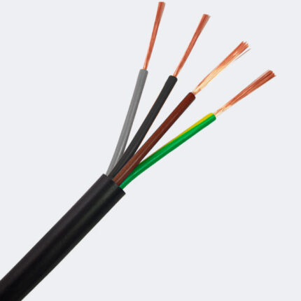Cable RV-K 0,6/1 kV 4X2,5 mm² negro — RM Energía Inteligente