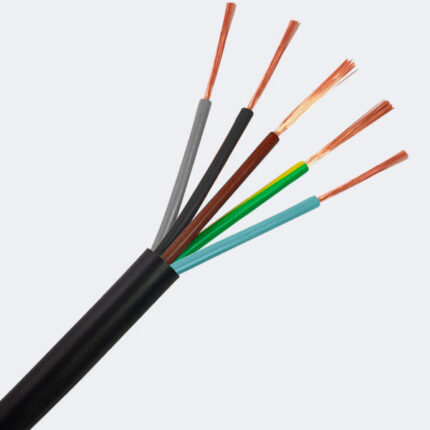 Cable RV-K 0,6/1 kV 5X1,5 mm² negro — RM Energía Inteligente