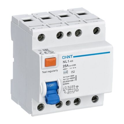 Interruptor Diferencial CHINT NL1 tipo AC — RM Energía Inteligente