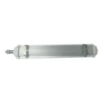 Cuerpo de aluminio aleteado de la luminaria antiexplosiva Tri-Proof 40W con abrazaderas de montaje — RM Energia Inteligente