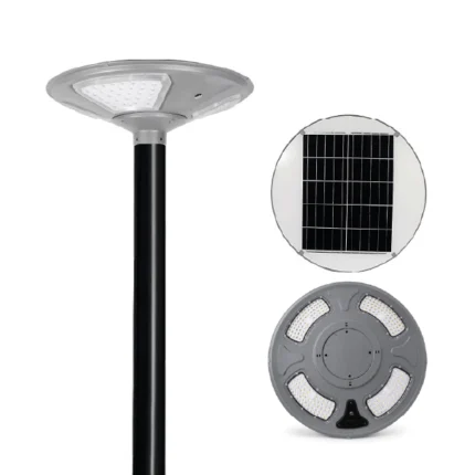 Luminaria solar UFO Pagoda 300W all in one — RM Energía Inteligente