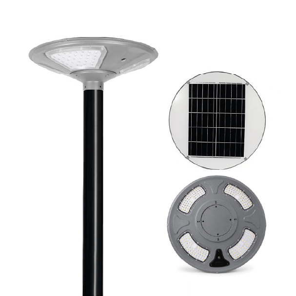 Luminaria solar UFO Pagoda 300W all in one — RM Energía Inteligente