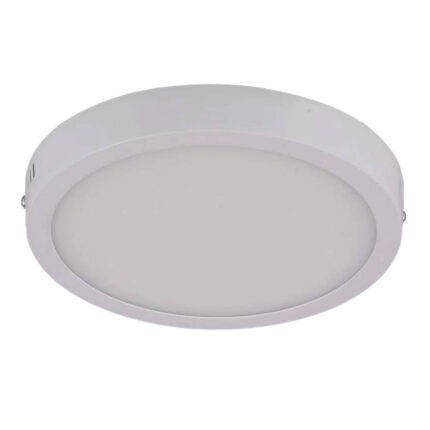 Panel LED Circular Sobrepuesto Blanco 210 mm 18W 1980 lm 3000K - Westinghouse — RM Energía Inteligente
