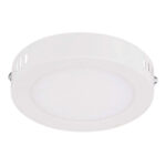 Panel LED Circular Sobrepuesto Blanco 160 mm 12W 1200 lm 4000K - Westinghouse — RM Energía Inteligente