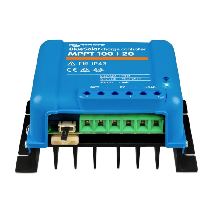 Regulador de carga solar Victron Energy BlueSolar MPPT 75/10 a 100/20